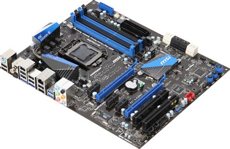 msi socket 1155 motherboard separated video slot